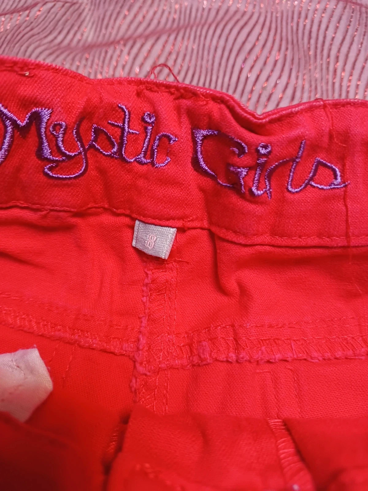 Roze mystic meisjesshort 8 jaar – photo 9